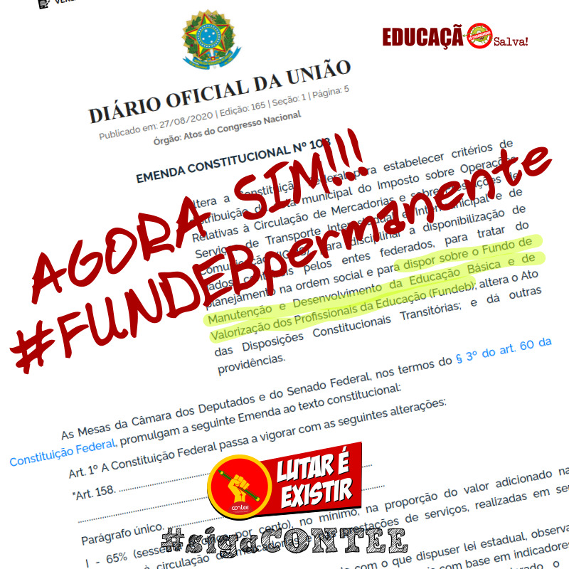 Notícia via CONTEE #sigaCONTEE