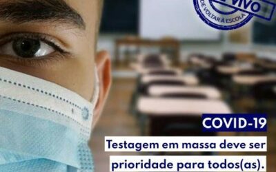 NOTA PÚBLICA : Sinpro Macaé e Região questiona Prefeitura de Macaé sobre baixa testagem de Covid-19 em professores