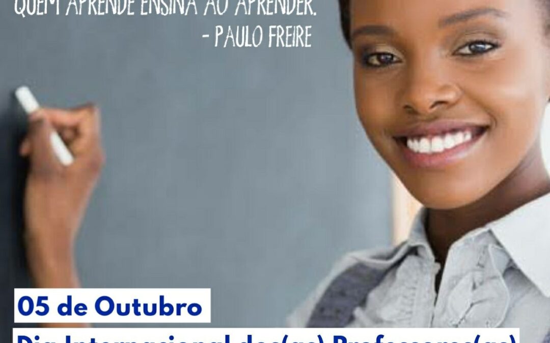 As celebrações do dia mundial dos professores em 2020