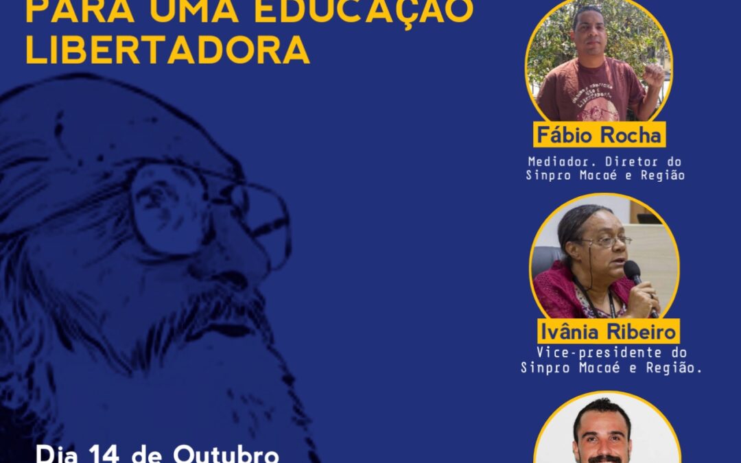 RODA DE CONVERSA: ESPERANÇAR: PARA UMA EDUCAÇÃO LIBERTADORA