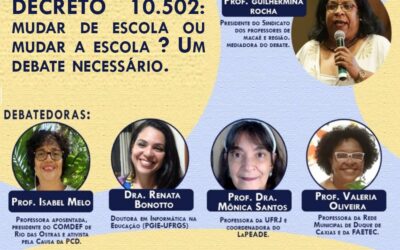 [EDUCAÇÂO INCLUSIVA] SINPRO MACAÉ E REGIÃO CONVIDA