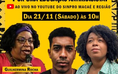 Live Roda de Conversa Virtual – “Para uma educação antirracista”