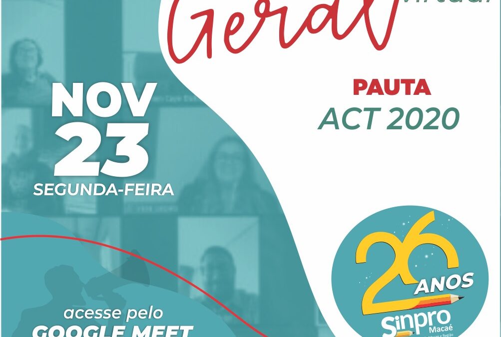 ASSEMBLEIA VIRTUAL DOS PROFESSORES DO SESI (CAMPUS DE MACAÉ)