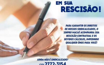 DIREITOS: RESCISÃO TRABALHISTA.