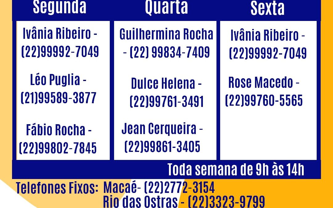 PLANTÃO DE ATENDIMENTO REMOTO – JANEIRO 2021