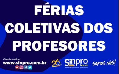 Férias Coletivas dos Professores: perguntas e respostas