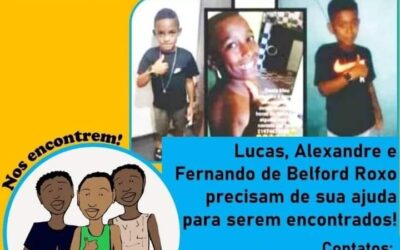 #CadêasCriancasdeBelfordRoxo
