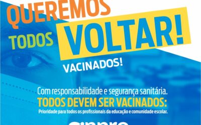 Sinpro Macaé e Região exige imunização de toda a população antes do retorno das aulas presenciais