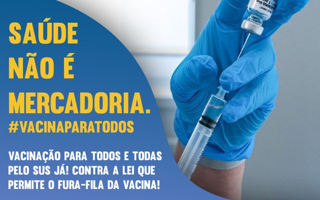 SAÚDE NÃO É MERCADORIA!