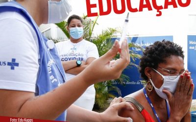 Vacina pra educadores é uma vitória sindical do Sinpro Macaé e Região