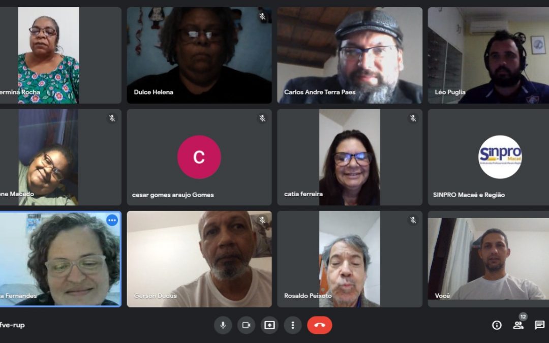 Sinpro Macaé ouve sanitarista para discutir gravidade do retorno às aulas presenciais