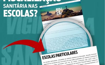Sr. Prefeito , cadê a fiscalização sanitária nas escolas particulares?