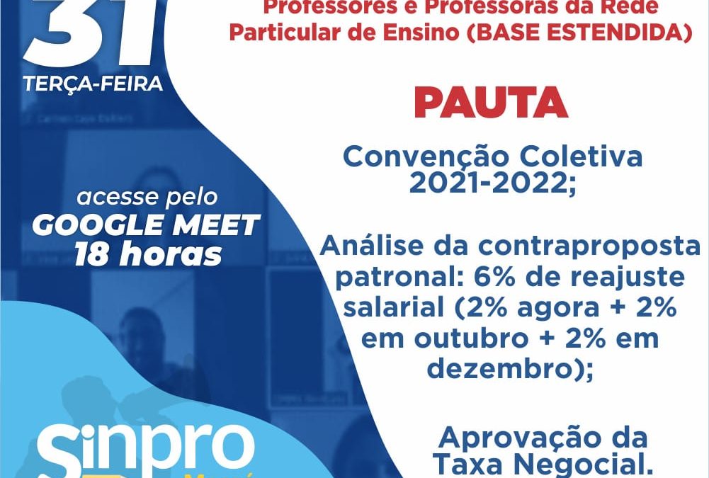 Sinpro Macaé e Região convoca assembleia geral extraordinária virtual
