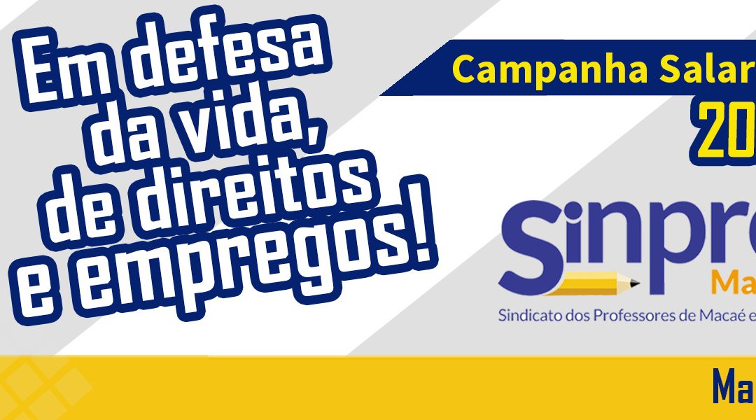 Sinpro de Macaé e Região entrega carta aos pais e responsáveis na porta de escolas