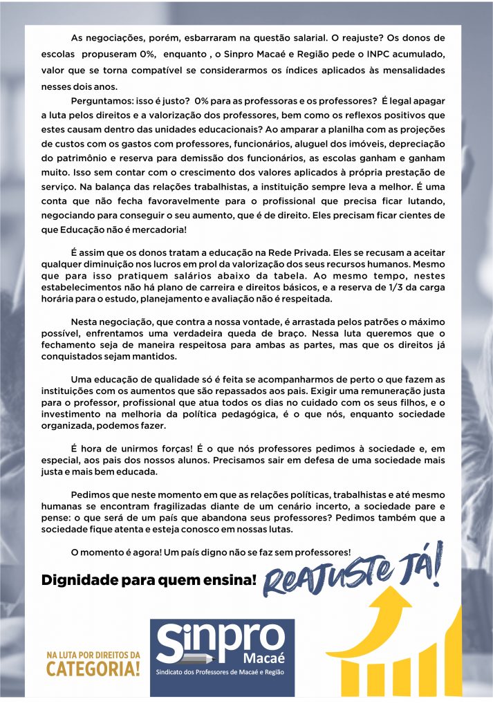 Carta aberta aos meus alunos - Hoje participei de um evento da escola