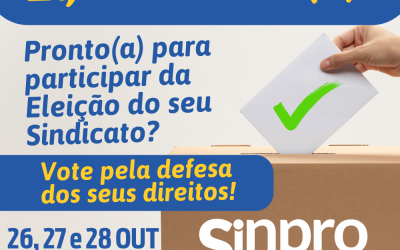 Sinpro Macaé e Região realiza eleição sindical a partir desta terça-feira, dia 26