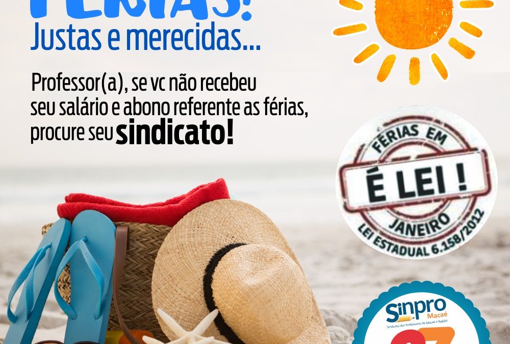FÉRIAS COLETIVAS