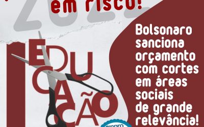 #EducaçãoSalva! Trabalho e Educação sofrem maiores cortes no Orçamento 2022