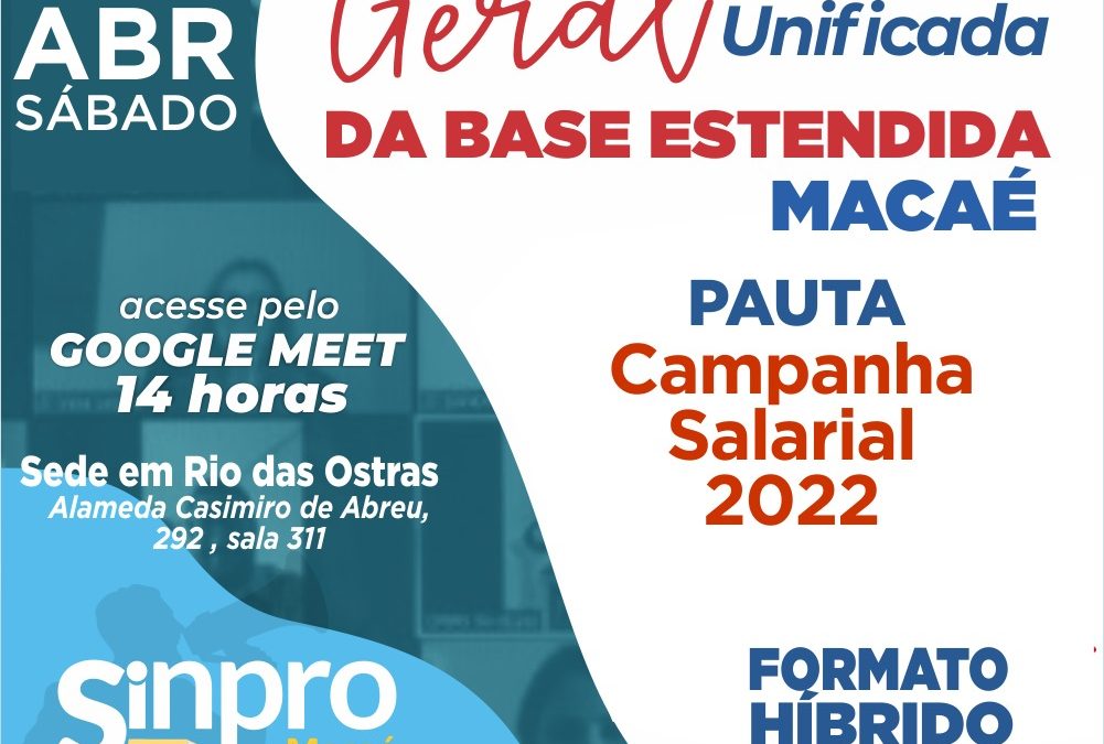CAMPANHA SALARIAL 2022