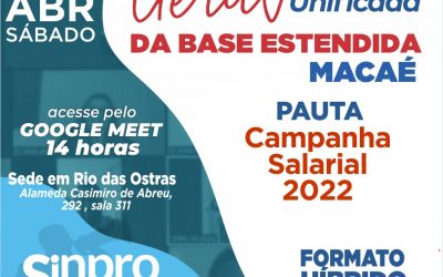 CAMPANHA SALARIAL 2022