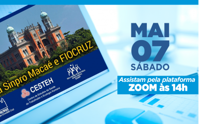 Fiocruz e Sinpro Macaé e Região apresentam a devolutiva da pesquisa sobre os impactos da pandemia e pós-pandemia no trabalho docente.