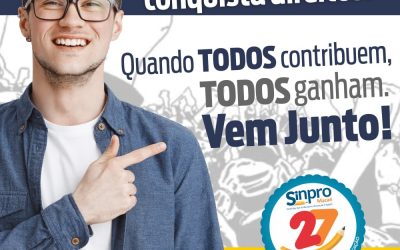 SÓ UM SINDICATO FORTE, CONQUISTA DIREITOS!