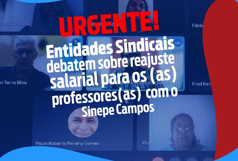 Campanha Salarial 2022: Sindicatos realizam primeira reunião de tratativas da campanha salarial dos professores da rede privada da região norte e noroeste