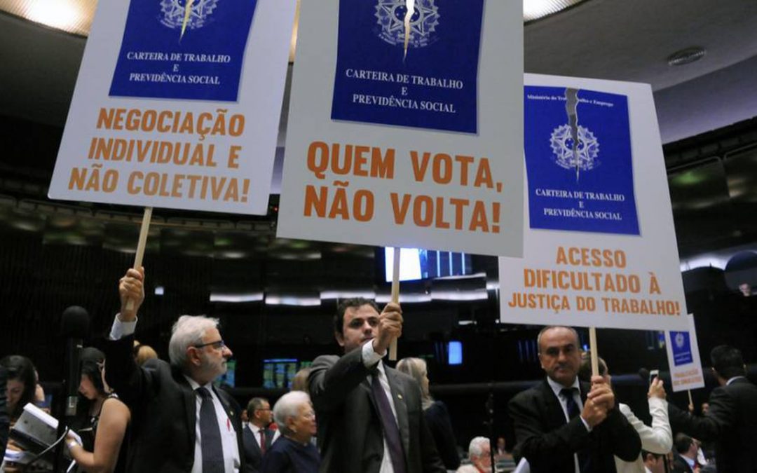 PELA DEFESA DOS DIREITOS TRABALHISTA JÁ!