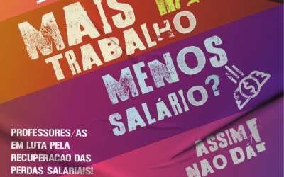 SINDICATOS DOS PROFESSORES E FETEERJ ESTÃO EM CAMPANHA SALARIAL 2022