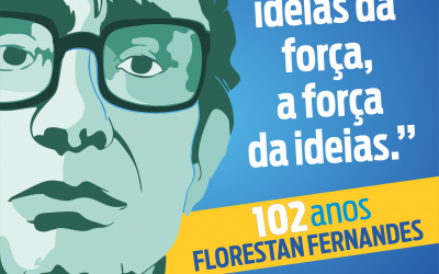 Professor Florestan Fernandes, 102 anos de luta por um país mais justo.
