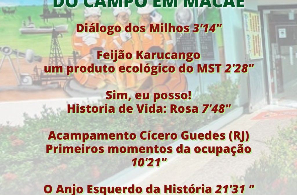 SE LIGA NA MOSTRA CINE EDUCAÇÃO DO CAMPO !