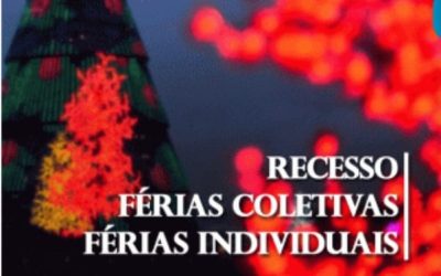 Saiba a diferença entre recesso de fim de ano, férias coletivas e férias de 30 dias