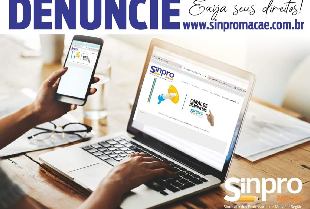 DIREITOS |  Professor (a) você ainda não recebeu, avise ao Sinpro Macaé e Região