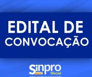 EDITAL DE CONVOCAÇÃO