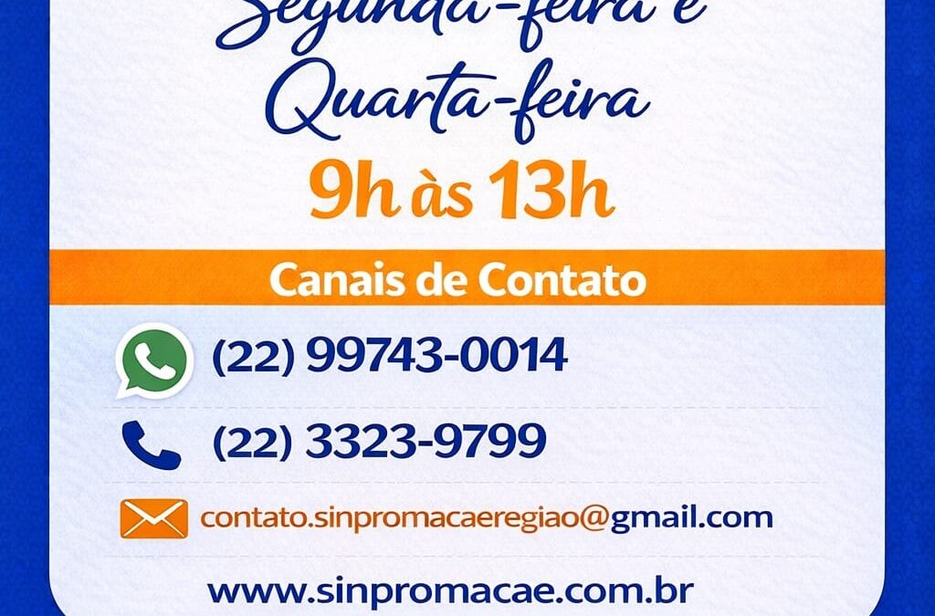 ⚠️PLANTÃO DE ATENDIMENTO PRESENCIAL AOS PROFESSORES (AS) .⚠️