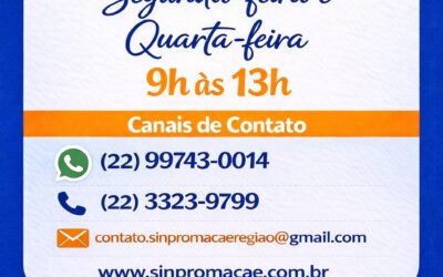 ⚠️PLANTÃO DE ATENDIMENTO PRESENCIAL AOS PROFESSORES (AS) .⚠️