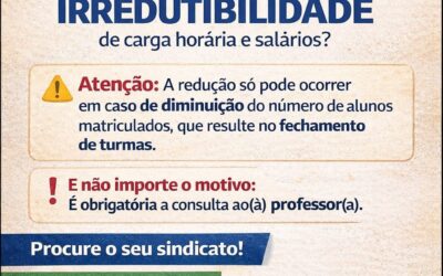 Professor(a), atenção redobrada aos seus direitos!