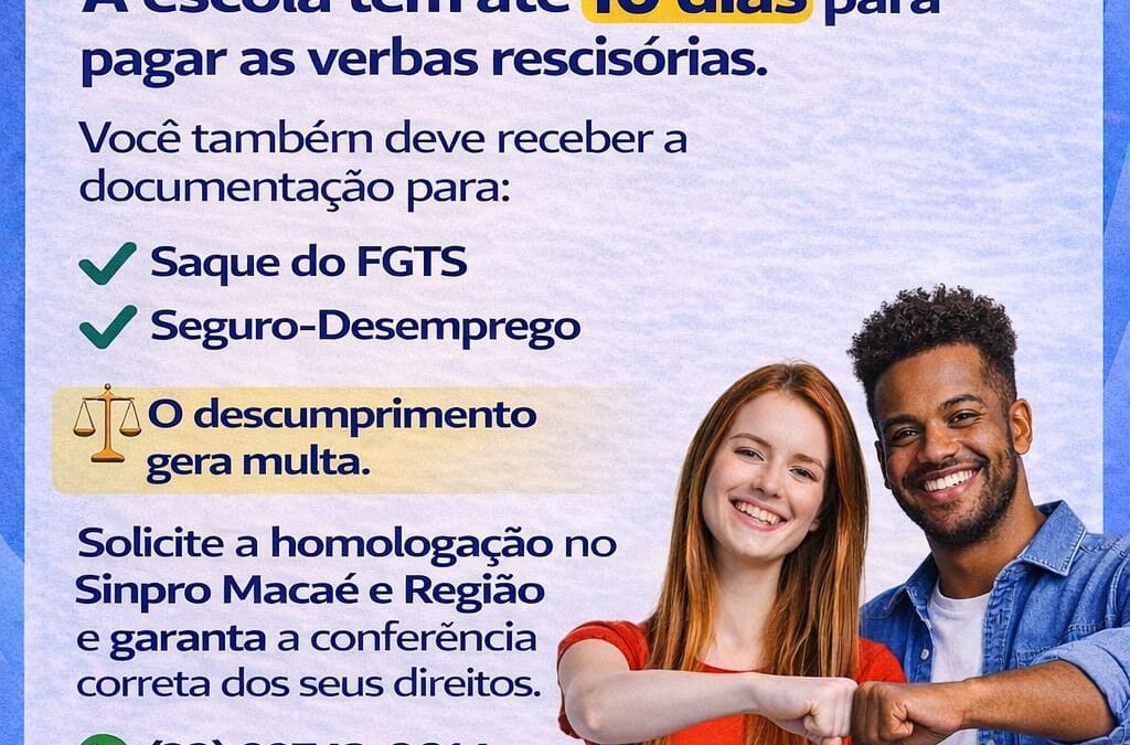 📢 Atenção, professor(a)!