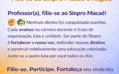 Filie-se ao seu sindicato!