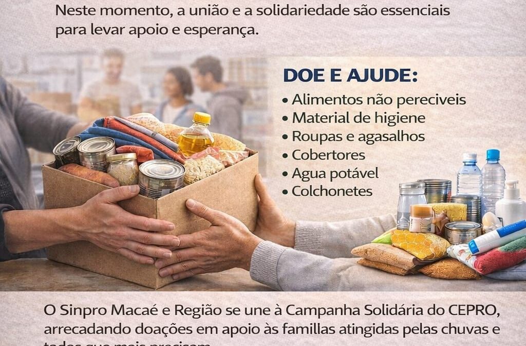 As fortes chuvas em Rio das Ostras deixaram muitas famílias em situação de dificuldade.