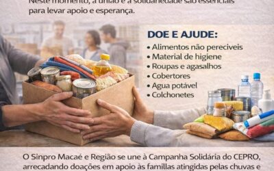 As fortes chuvas em Rio das Ostras deixaram muitas famílias em situação de dificuldade.