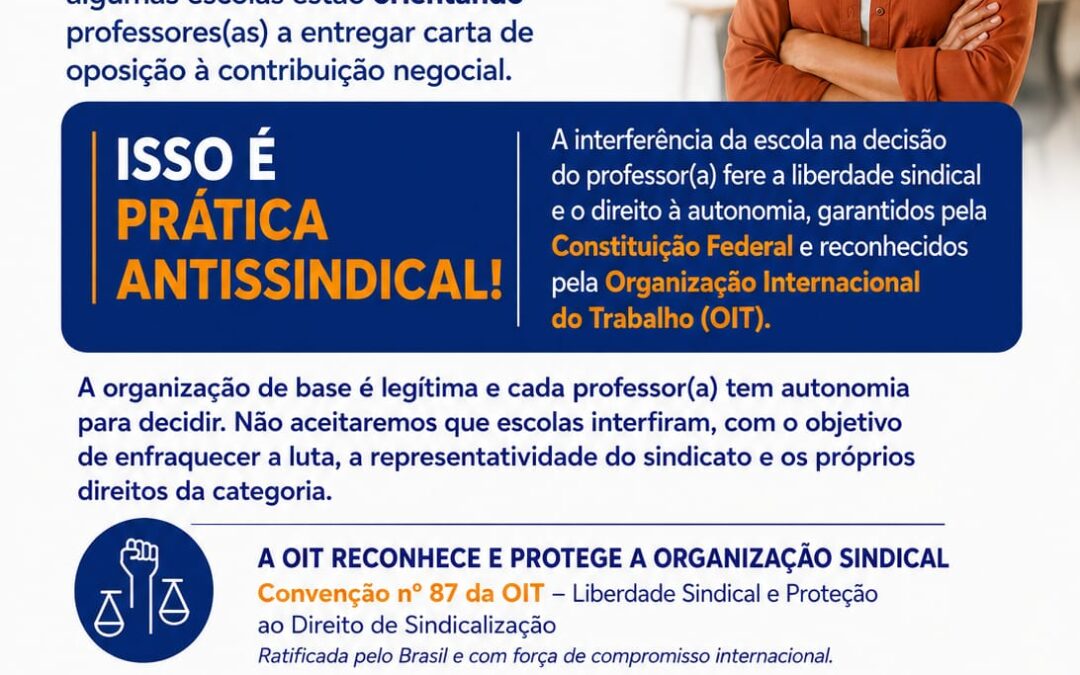 📢 ATENÇÃO, PROFESSORES(AS)!