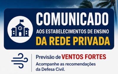 🚨 COMUNICADO URGENTE – ALERTA DA DEFESA CIVIL SINPRO MACAÉ E REGIÃO ORIENTA AS INSTITUIÇÕES DE ENSINO PRIVADO A SUSPENDEREM AS AULAS NOS TURNOS DA TARDE E DA NOITE