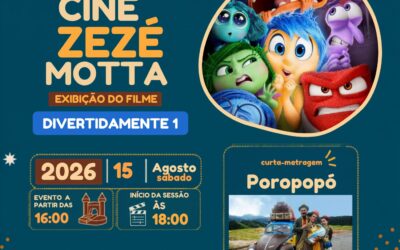 Cine Zezé Motta apresenta Divertida Mente 1” e “Poropopó no Cepro
