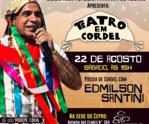 Dia do Folclore é celebrado com literatura de cordel na Biblioteca Popular Patativa do Assaré, do CEPRO